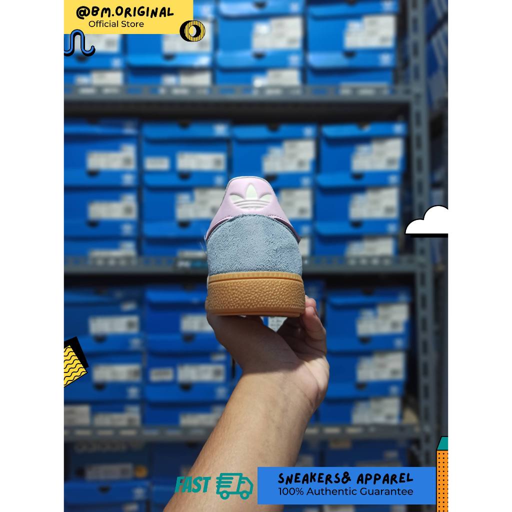 Adidas Spezial Handball Crew Blue Warm Vanilla Clear Sky LA4114