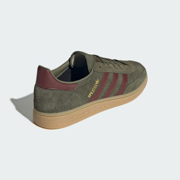 Adidas Spezial Handball Focus Olive Fox Brown Gum JQ8297