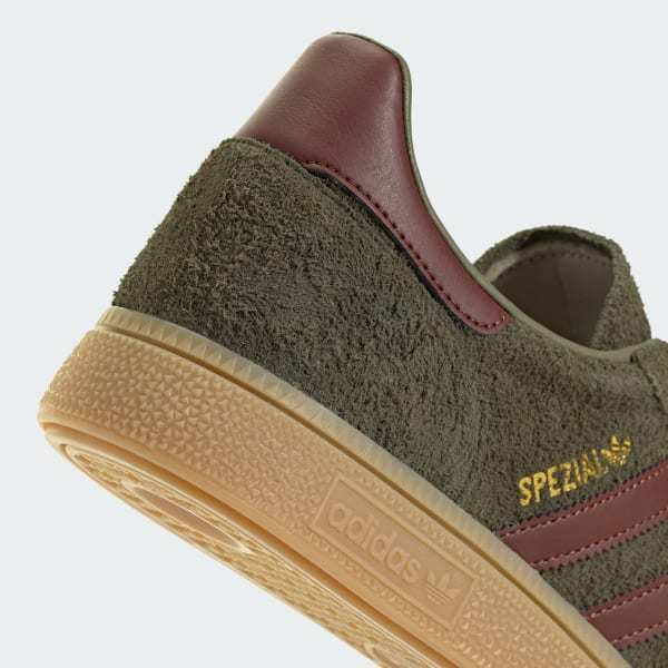Adidas Spezial Handball Focus Olive Fox Brown Gum JQ8297