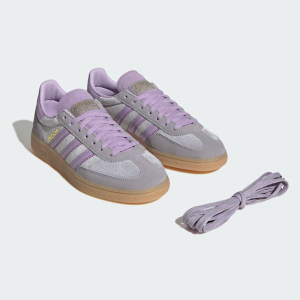 Adidas Spezial Handball Glory Grey Powder Plum Gum JR3646