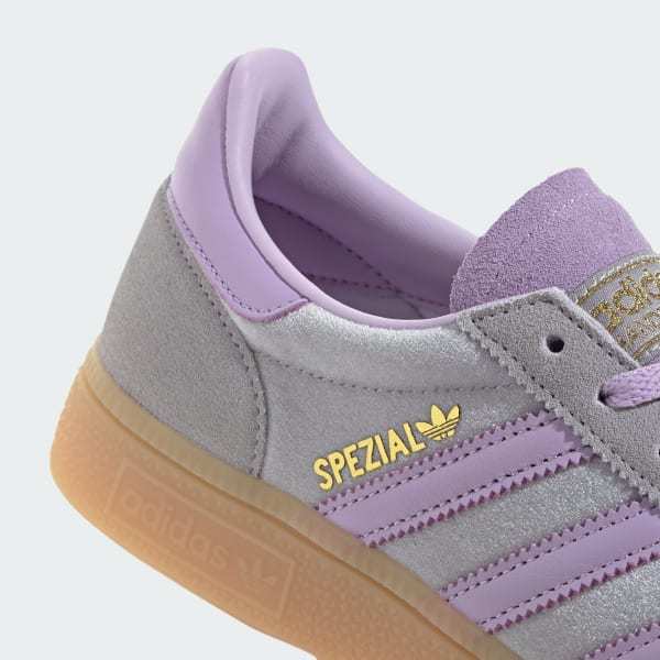 Adidas Spezial Handball Glory Grey Powder Plum Gum JR3646