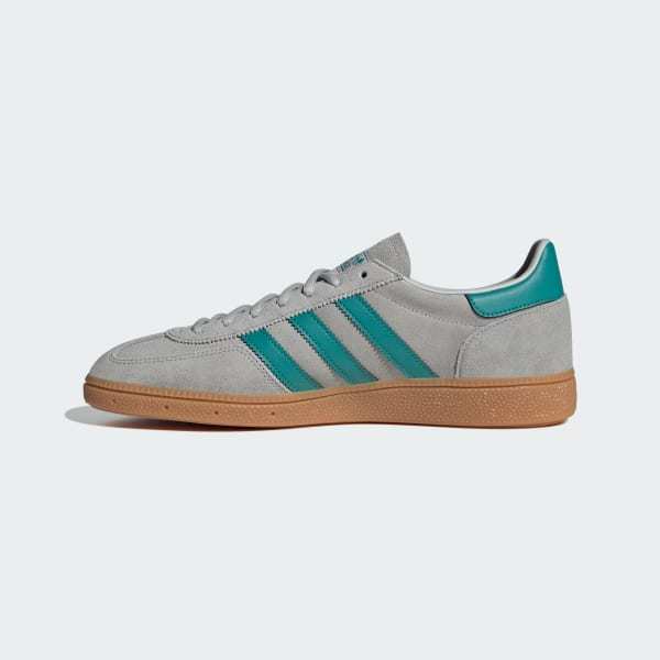 Adidas Spezial Handball Grey Two Pure Teal Gold Metallic JR3844