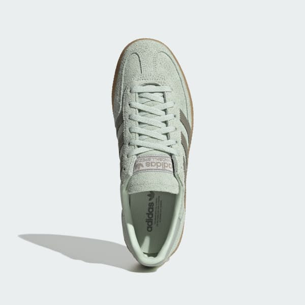 Adidas Spezial Handball Linen Green Silver Pebble Wonder Silver JR3628