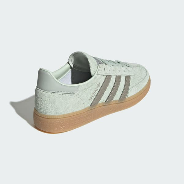Adidas Spezial Handball Linen Green Silver Pebble Wonder Silver JR3628