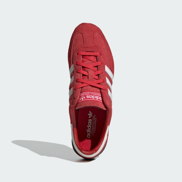 Adidas Spezial Handball Lo Pro Better Scarlet Cloud White Gold Metallic KJ3626