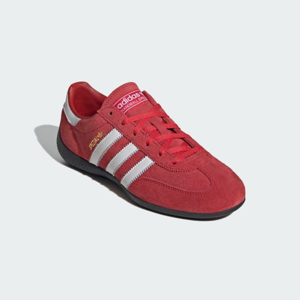 Adidas Spezial Handball Lo Pro Better Scarlet Cloud White Gold Metallic KJ3626