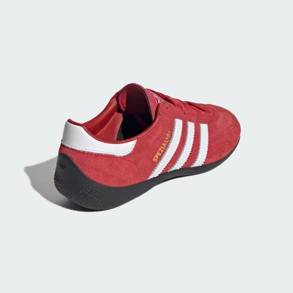 Adidas Spezial Handball Lo Pro Better Scarlet Cloud White Gold Metallic KJ3626