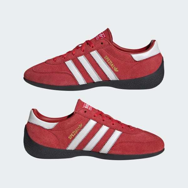 Adidas Spezial Handball Lo Pro Better Scarlet Cloud White Gold Metallic KJ3626