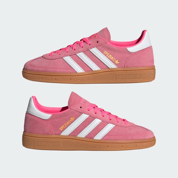 Adidas Spezial Handball Lucid Pink Cloud White Gold Metallic JI2654