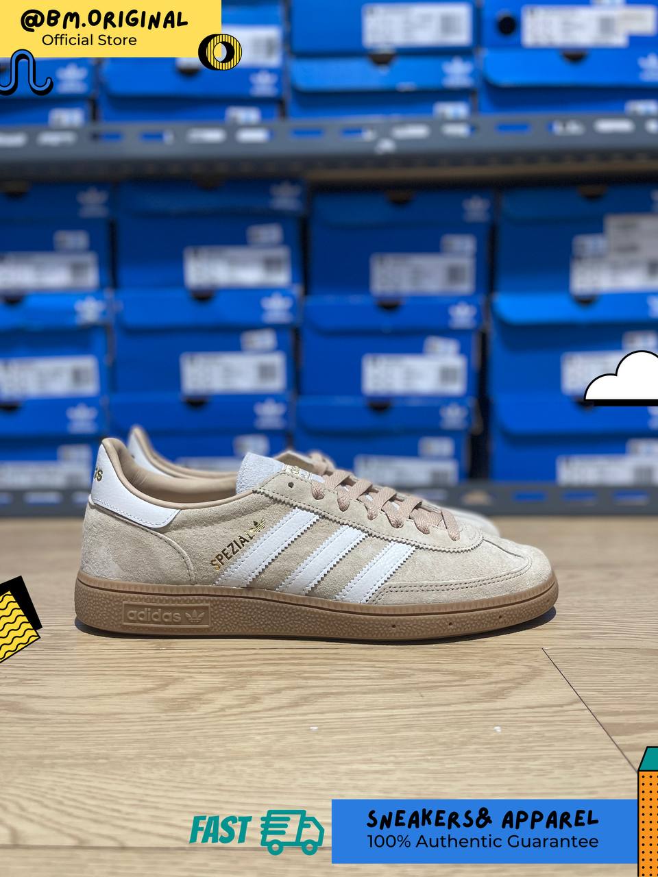 Adidas Spezial Handball Magic Biege Gum ID8779
