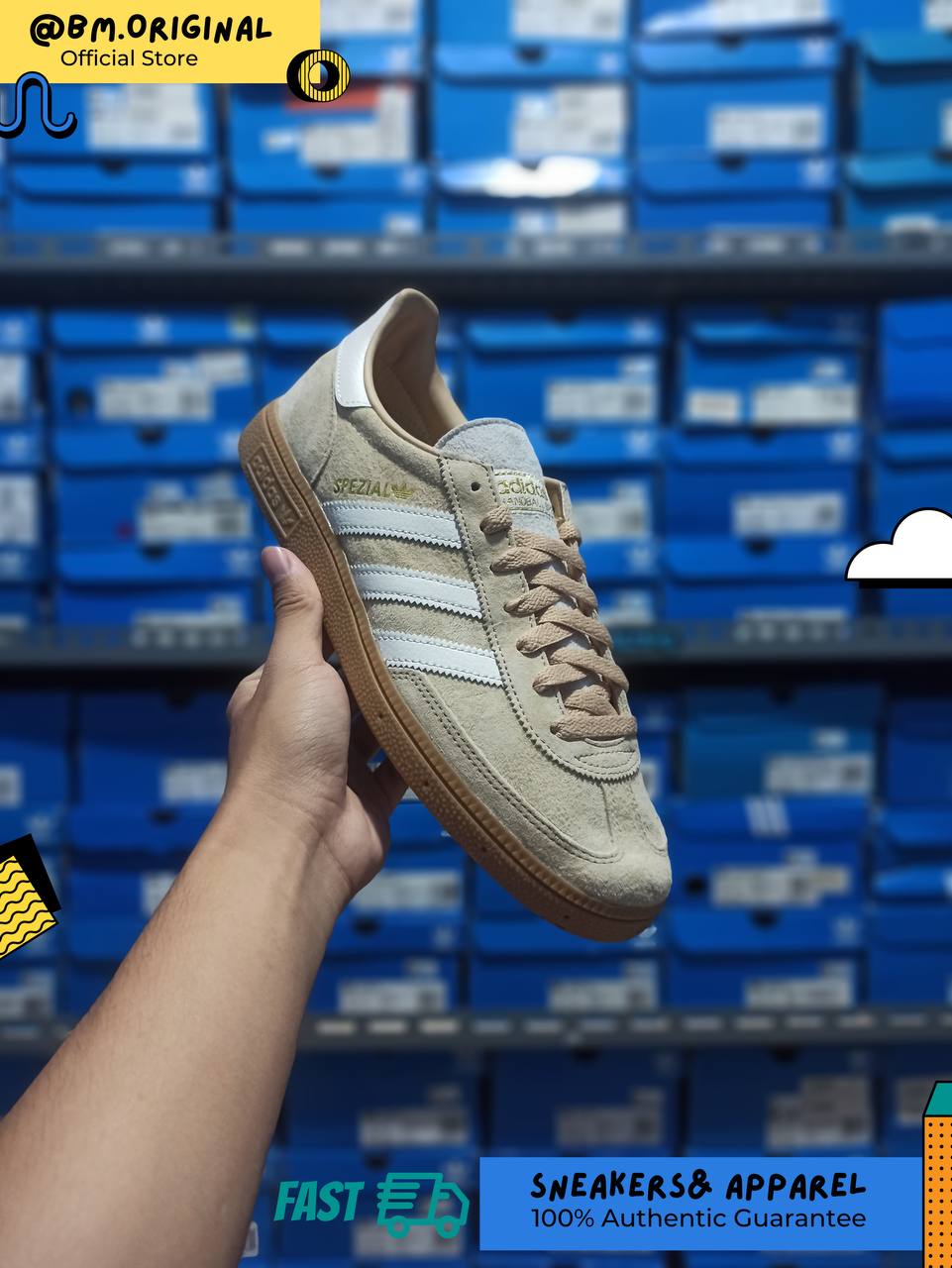 Adidas Spezial Handball Magic Biege Gum ID8779
