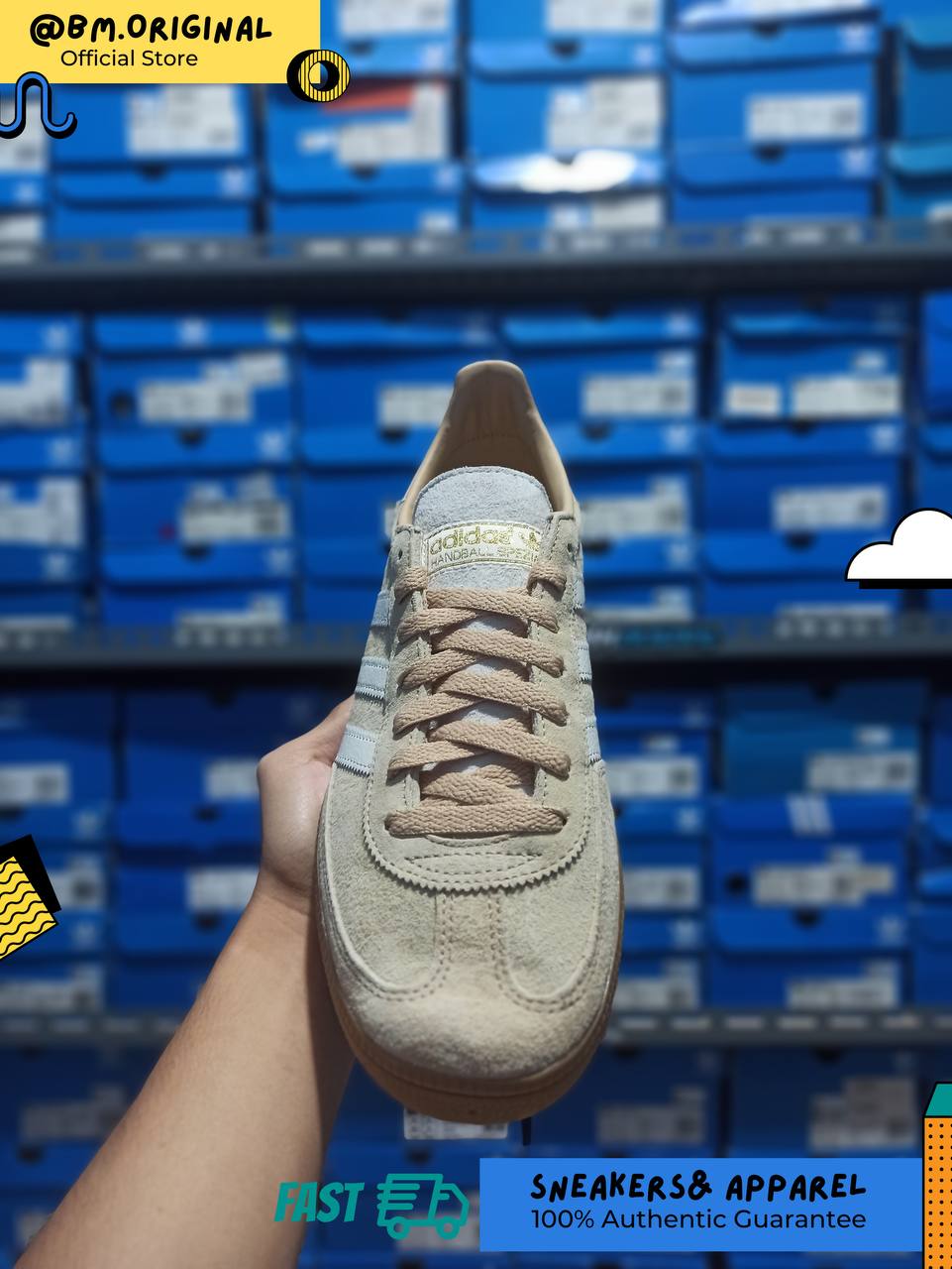 Adidas Spezial Handball Magic Biege Gum ID8779