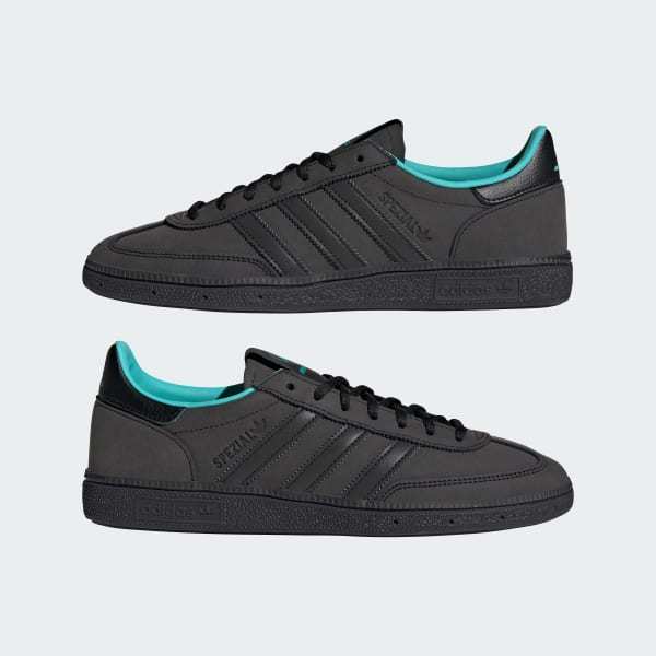 Adidas Spezial Handball Mercedes Core Black Semi Mint Rush KJ1195