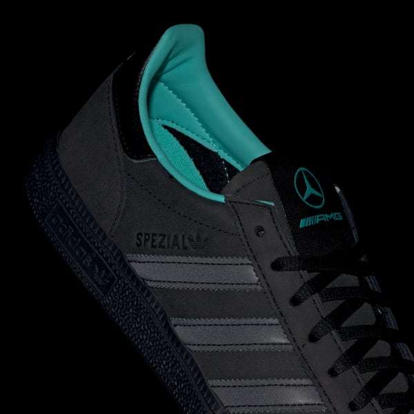 Adidas Spezial Handball Mercedes Core Black Semi Mint Rush KJ1195