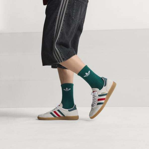 Adidas Spezial Handball Mexico World Cup Cloud White Aurora Ivy Better Scarlet HP3674