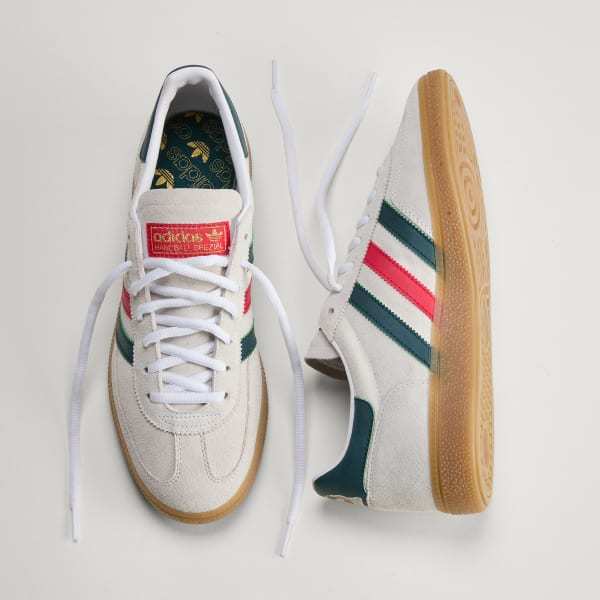 Adidas Spezial Handball Mexico World Cup Cloud White Aurora Ivy Better Scarlet HP3674