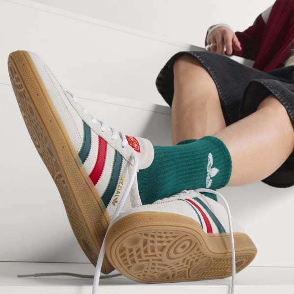 Adidas Spezial Handball Mexico World Cup Cloud White Aurora Ivy Better Scarlet HP3674