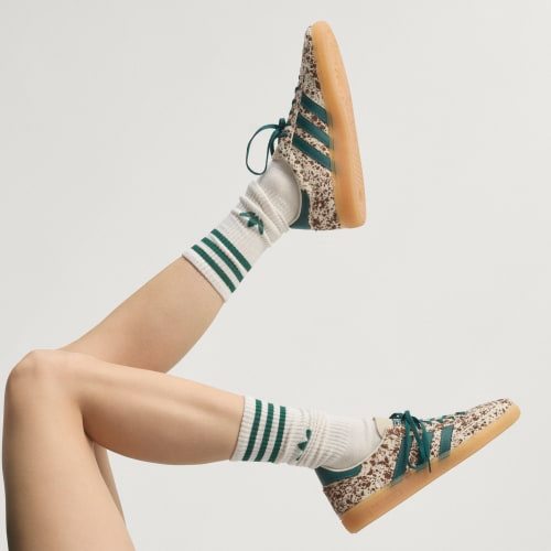 Adidas Spezial Handball Pony Print Off White Rich Green Dark Brown KI2181