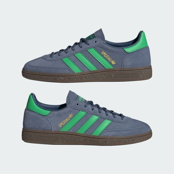 Adidas Spezial Handball Preloved Ink Semi Screaming Green Gold Metallic JH5437