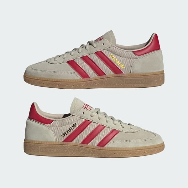 Adidas Spezial Handball Putty Grey Team Victory Red Wonder Beige IF9529