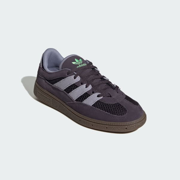 Adidas Spezial Handball ST Aurora Black Silver Violet Lime Burst JR3647
