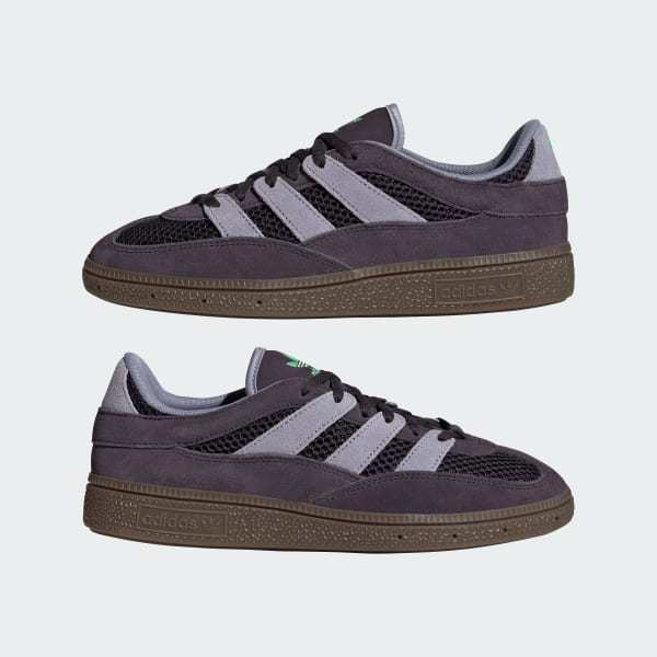 Adidas Spezial Handball ST Aurora Black Silver Violet Lime Burst JR3647