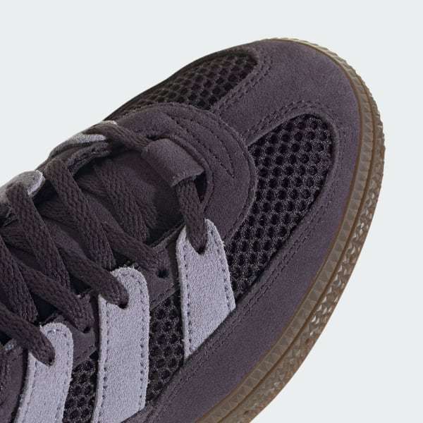 Adidas Spezial Handball ST Aurora Black Silver Violet Lime Burst JR3647