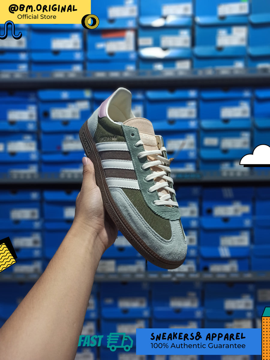 Adidas Spezial Handball Silver Green Cream White Magic Mauve IH4891