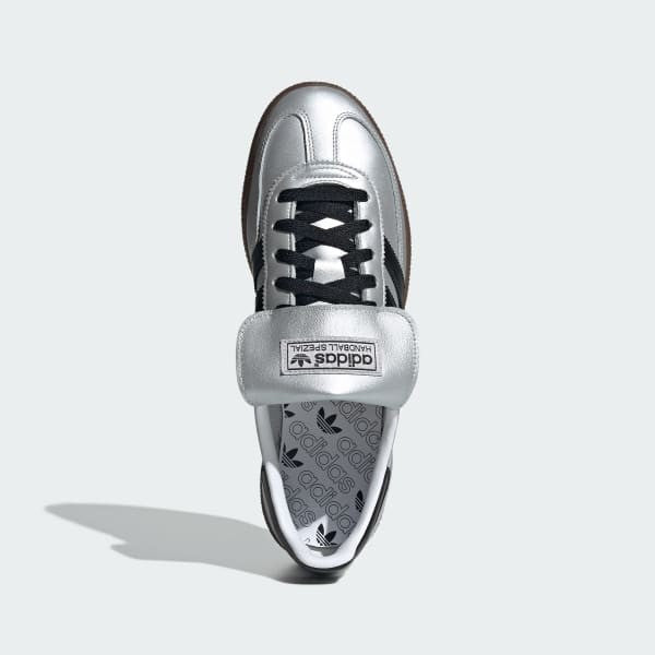 Adidas Spezial Handball Silver Metallic Core Black Gum JS0599