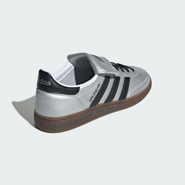 Adidas Spezial Handball Silver Metallic Core Black Gum JS0599