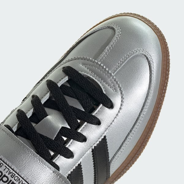 Adidas Spezial Handball Silver Metallic Core Black Gum JS0599