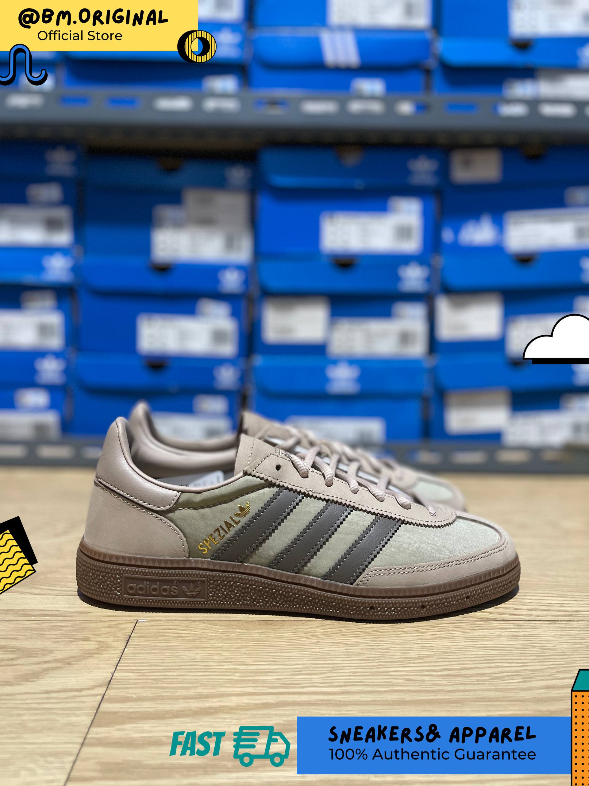 Adidas Spezial Handball Trace Khaki Cargo Brown Gum JR3666