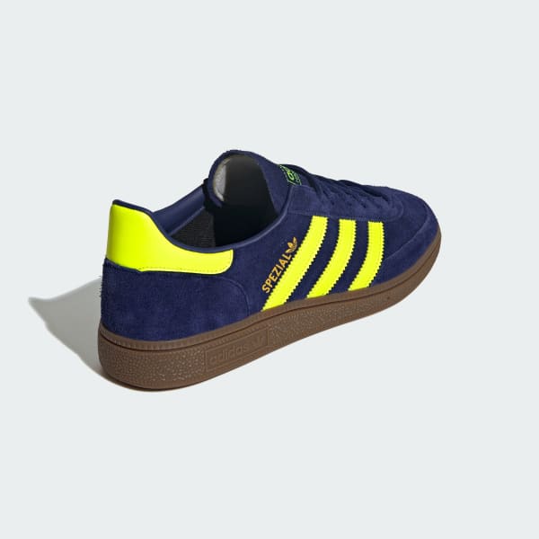 Adidas Spezial Handball Victory Blue Solar Yellow Gold Metallic JR3845