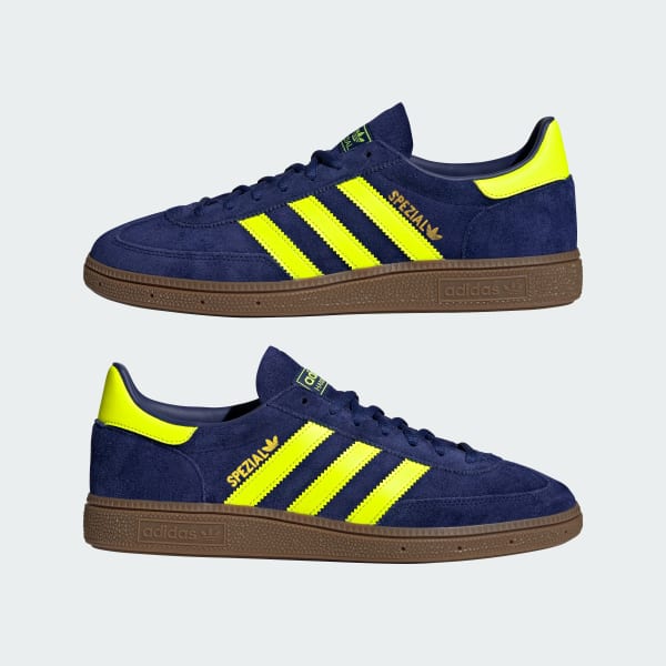 Adidas Spezial Handball Victory Blue Solar Yellow Gold Metallic JR3845