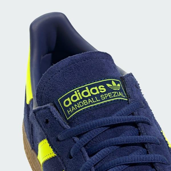 Adidas Spezial Handball Victory Blue Solar Yellow Gold Metallic JR3845
