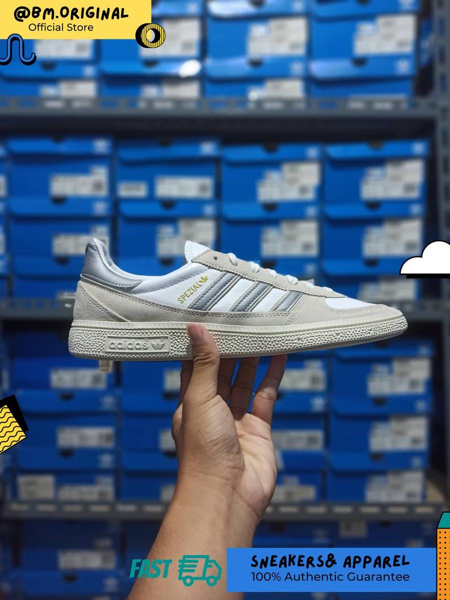 Adidas Spezial Handball WM Cloud White Silver Metallic Off White IH0134