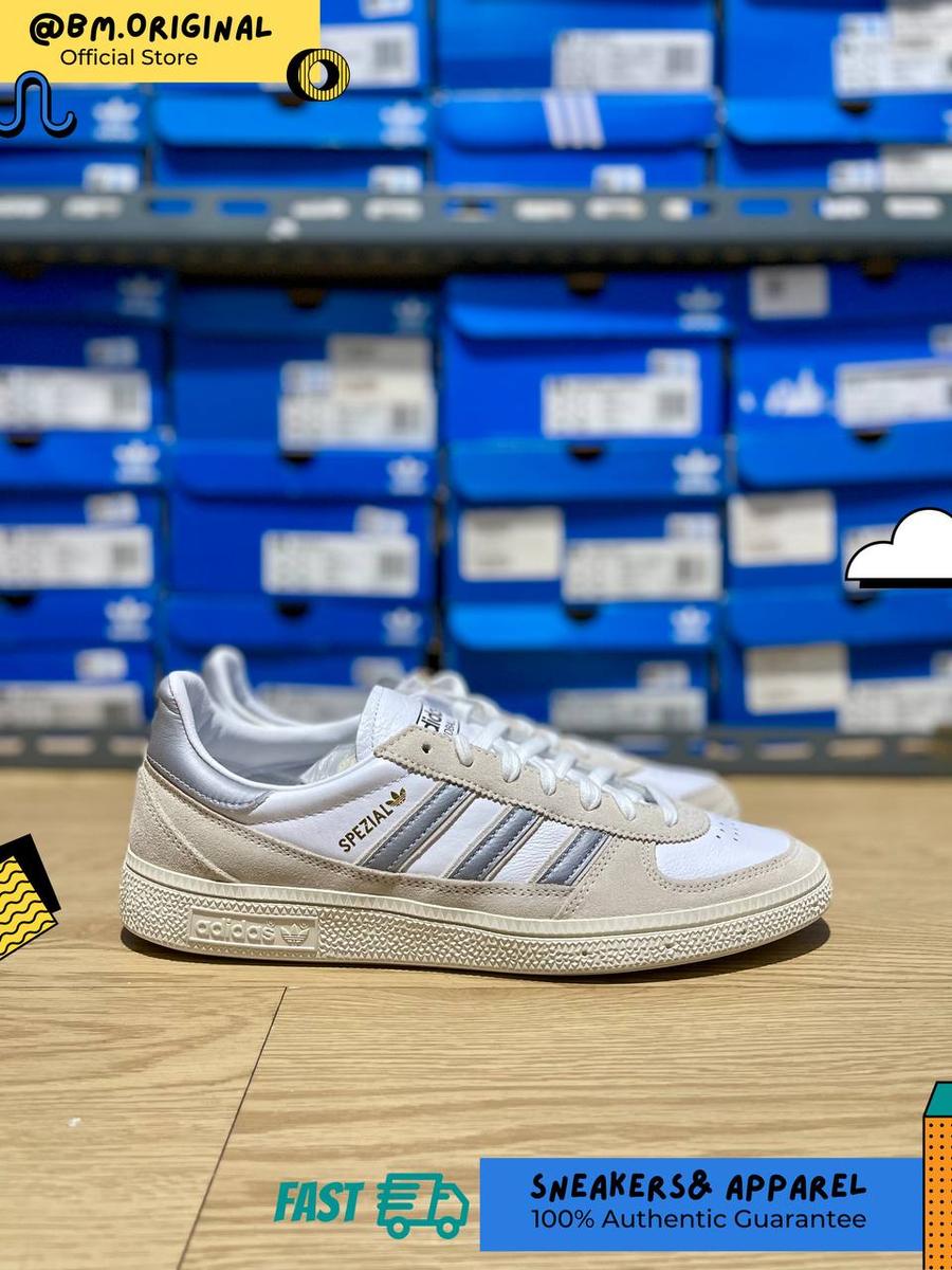 Adidas Spezial Handball WM Cloud White Silver Metallic Off White IH0134