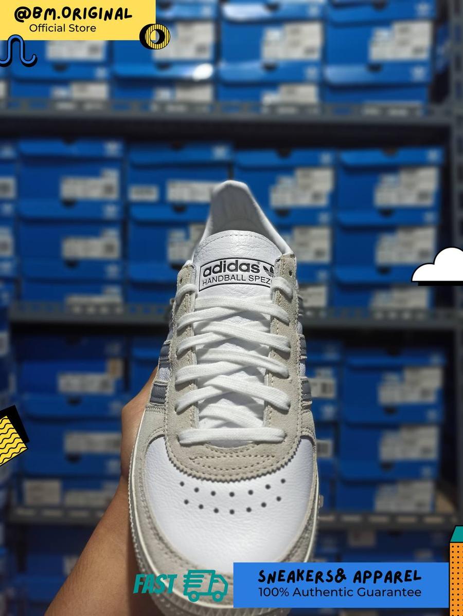 Adidas Spezial Handball WM Cloud White Silver Metallic Off White IH0134