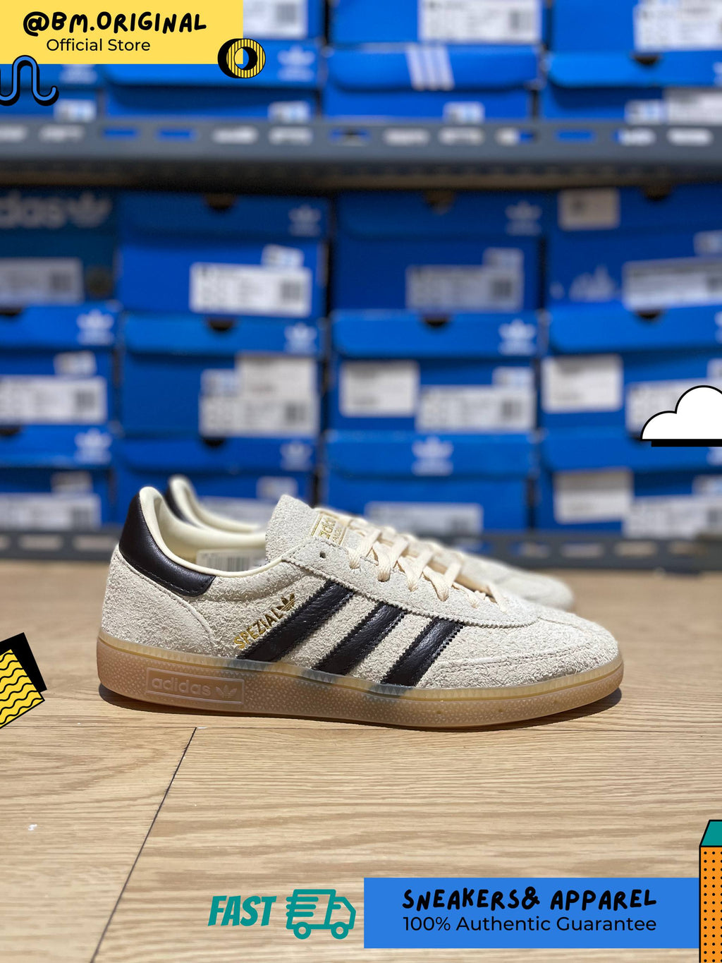 Adidas Spezial Handball W Warm Vanilla Aurora Coffee Gold Metallic KK0932