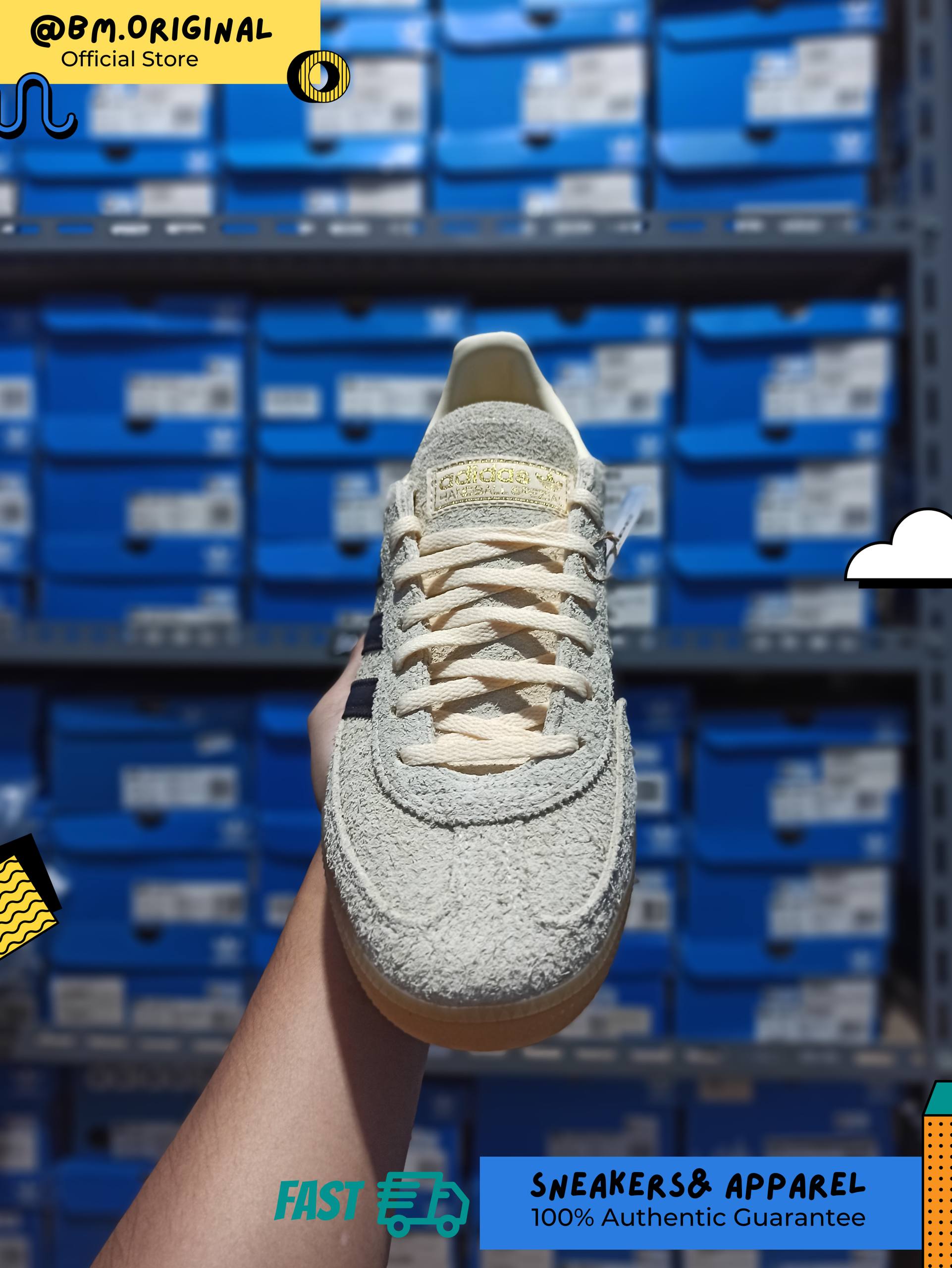 Adidas Spezial Handball W Warm Vanilla Aurora Coffee Gold Metallic KK0932
