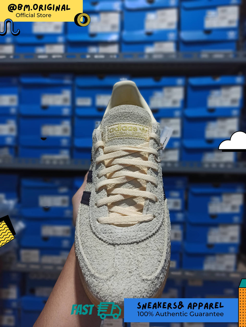 Adidas Spezial Handball W Warm Vanilla Aurora Coffee Gold Metallic KK0932