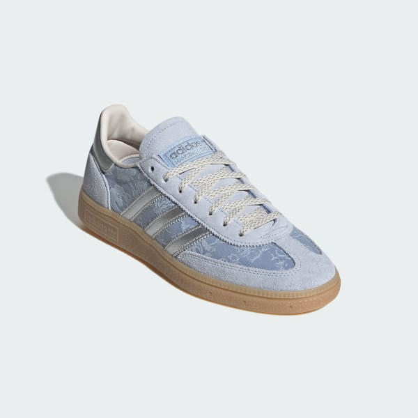 Adidas Spezial Handball x Liberty London Crystal Sky Silver Metallic Chalk White IH4505
