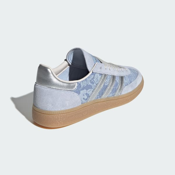Adidas Spezial Handball x Liberty London Crystal Sky Silver Metallic Chalk White IH4505