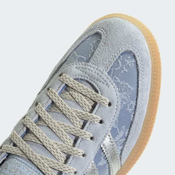 Adidas Spezial Handball x Liberty London Crystal Sky Silver Metallic Chalk White IH4505