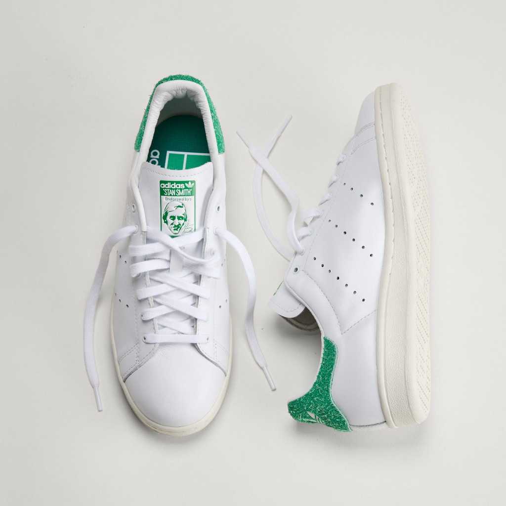 Adidas Stan Smith 80s Cloud White Green Off White LA6409