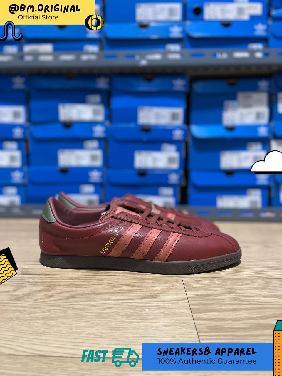 Adidas Stuttgart 24 City Series Brown IH4786