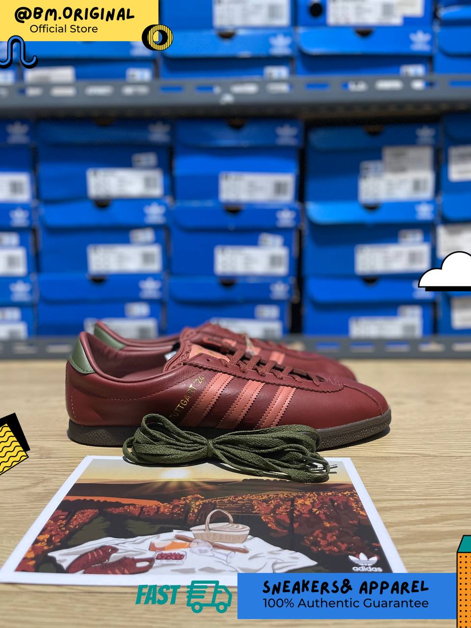 Adidas Stuttgart 24 City Series Brown IH4786