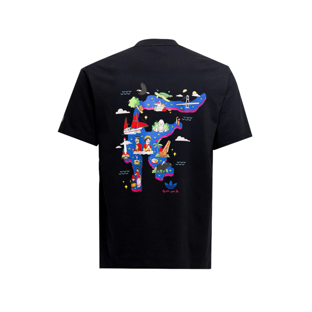 Adidas Sulawesi Tee Island Series Graphic Black KK7489