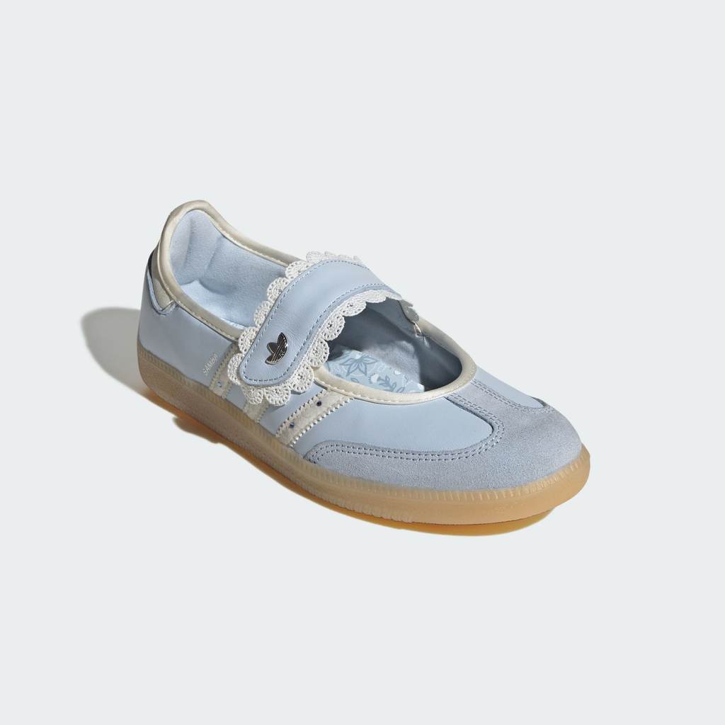 Adidas Summer Glow SAMBA JANE INDONESIA Crystal Sky Off White Gum LA5345