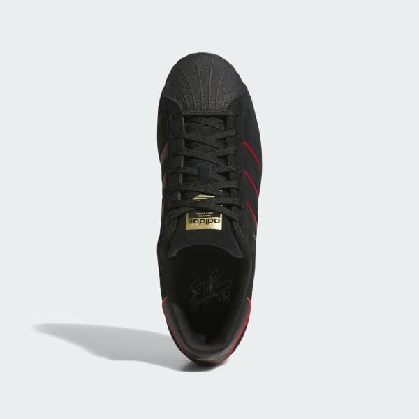 Adidas Superstar ADV x Felipe Gustavo Core Black Better Scarlet Gold Metalic JR7831